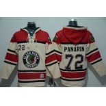 nhl jerseys chicago blackhawks #72 panarin red-cream[pullover hooded sweatshirt]