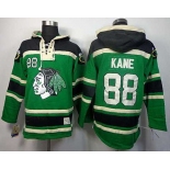 nhl jerseys chicago blackhawks #88 kane green[pullover hooded sweatshirt]