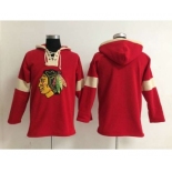 nhl jerseys chicago blackhawks blank red-cream[pullover hooded sweatshirt]