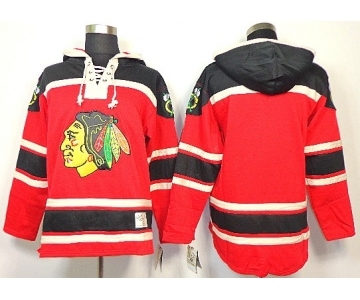 nhl jerseys chicago blackhawks red[pullover hooded sweatshirt]