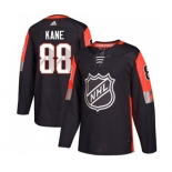 Youth Adidas Chicago Blackhawks #88 Patrick Kane Authentic Black 2018 All-Star Central Division NHL Jersey