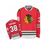 Youth Chicago Blackhawks #38 Ryan Hartman Red Home Stitched NHL Jersey