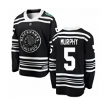 Youth Chicago Blackhawks #5 Connor Murphy Black 2019 Winter Classic Fanatics Branded Breakaway NHL Jersey