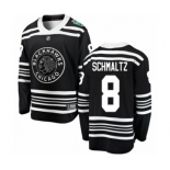 Youth Chicago Blackhawks #8 Nick Schmaltz Black 2019 Winter Classic Fanatics Branded Breakaway NHL Jersey