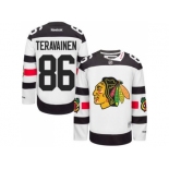 Youth Chicago Blackhawks #86 Teuvo Teravainen White 2016 Stadium Series Stitched NHL Jersey