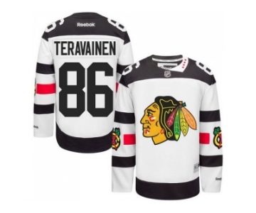 Youth Chicago Blackhawks #86 Teuvo Teravainen White 2016 Stadium Series Stitched NHL Jersey