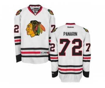 Youth Reebok Chicago Blackhawks #72 Artemi Panarin Authentic White Away NHL Jersey