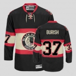 youth nhl chicago blackhawks #37 burish   black[third edition]