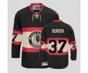 youth nhl chicago blackhawks #37 burish   black[third edition]