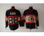 youth nhl chicago blackhawks #88 kane black(third edition)