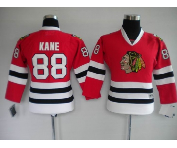 youth nhl chicago blackhawks #88 kane red