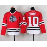 youth nhl jerseys chicago blackhawks #10 sharp red-1[the skeleton head]