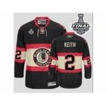 youth nhl jerseys chicago blackhawks #2 keith black New Third[2015 winter classic]