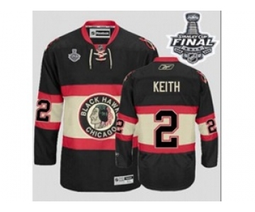 youth nhl jerseys chicago blackhawks #2 keith black New Third[2015 winter classic]