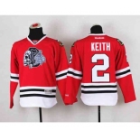 youth nhl jerseys chicago blackhawks #2 keith red-1[the skeleton head]