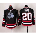 youth nhl jerseys chicago blackhawks #20 saad black-1[2014 new stadium][the skeleton head]