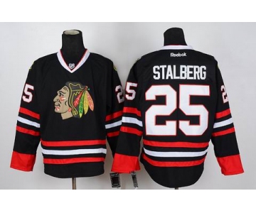 youth nhl jerseys chicago blackhawks #25 stalberg black