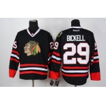 youth nhl jerseys chicago blackhawks #29 bickell black