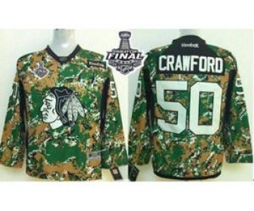 youth nhl jerseys chicago blackhawks #50 crawford camo[2015 stanley cup]