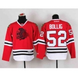 youth nhl jerseys chicago blackhawks #52 bollig red[the skeleton head]