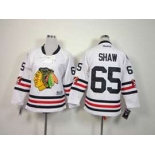 youth nhl jerseys chicago blackhawks #65 shaw white[2015 winter classic]