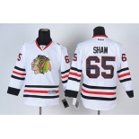 youth nhl jerseys chicago blackhawks #65 shaw white