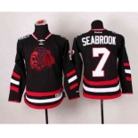 youth nhl jerseys chicago blackhawks #7 seabrook black-1[2014 new stadium]