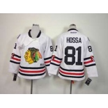 youth nhl jerseys chicago blackhawks #81 hossa white[2015 winter classic]