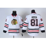 youth nhl jerseys chicago blackhawks #81 hossa white