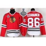 youth nhl jerseys chicago blackhawks #86 teravainen red[2015 stanley cup]