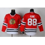 youth nhl jerseys chicago blackhawks #88  kane red