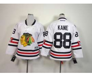 youth nhl jerseys chicago blackhawks #88 kane white[2015 winter classic]