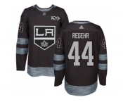 Los Angeles Kings #44 Robyn Regehr Black 1917-2017 100th Anniversary Stitched NHL Jersey