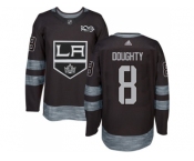 Los Angeles Kings #8 Drew Doughty Black 1917-2017 100th Anniversary Stitched NHL Jersey