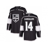 Men Adidas Los Angeles Kings #14 Mike Cammalleri Black Home Authentic Stitched NHL Jersey