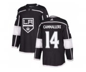 Men Adidas Los Angeles Kings #14 Mike Cammalleri Black Home Authentic Stitched NHL Jersey