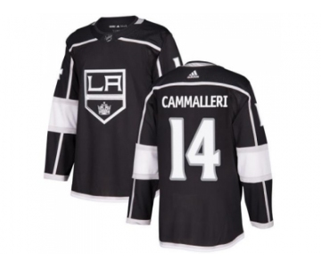 Men Adidas Los Angeles Kings #14 Mike Cammalleri Black Home Authentic Stitched NHL Jersey