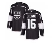 Men Adidas Los Angeles Kings #16 Marcel Dionne Black Home Authentic Stitched NHL Jersey