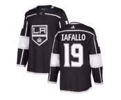 Men Adidas Los Angeles Kings #19 Alex Iafallo Black Home Authentic Stitched NHL Jersey