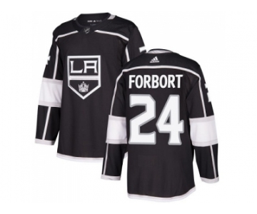 Men Adidas Los Angeles Kings #24 Derek Forbort Black Home Authentic Stitched NHL Jersey