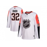 Men Adidas Los Angeles Kings #32 Jonathan Quick White 2018 All-Star Pacific Division Authentic Stitched NHL Jersey