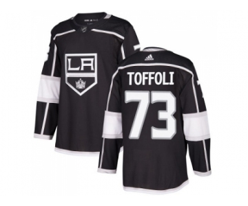 Men Adidas Los Angeles Kings #73 Tyler Toffoli Black Home Authentic Stitched NHL Jersey