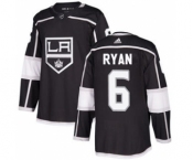 Men's Kings #6 Joakim Ryan Black Home Authentic Stitched Hockey Jersey