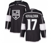 Men's Los Angeles Kings #17 Ilya Kovalchuk Black Home Stitched Hockey Jersey