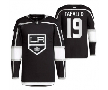 Men's Los Angeles Kings #19 Alex Iafallo Black Stitched Jersey