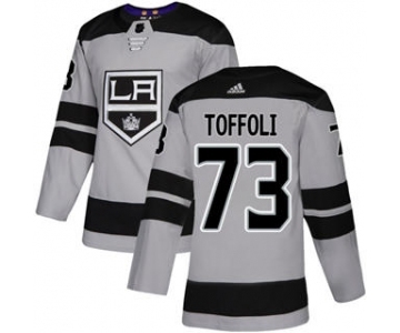 Men's Los Angeles Kings #73 Tyler Toffoli Gray Alternate Stitched Hockey Jersey