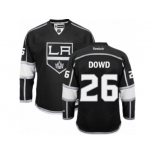 Men's Reebok Los Angeles Kings #26 Nic Dowd Authentic Black Home NHL Jersey