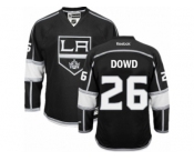 Men's Reebok Los Angeles Kings #26 Nic Dowd Authentic Black Home NHL Jersey