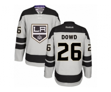 Men's Reebok Los Angeles Kings #26 Nic Dowd Authentic Gray Alternate NHL Jersey