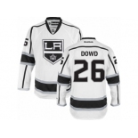 Men's Reebok Los Angeles Kings #26 Nic Dowd Authentic White Away NHL Jersey